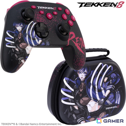「鉄拳8」デザインのPC/Switch用多機能コントローラーが1月31日に発売！仁、一八、アズセナ、麗奈のモデルが登場の画像13