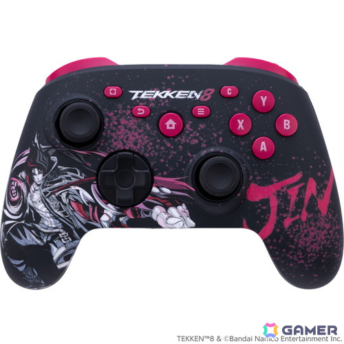 「鉄拳8」デザインのPC/Switch用多機能コントローラーが1月31日に発売！仁、一八、アズセナ、麗奈のモデルが登場の画像2