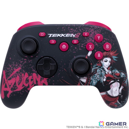 「鉄拳8」デザインのPC/Switch用多機能コントローラーが1月31日に発売！仁、一八、アズセナ、麗奈のモデルが登場の画像4