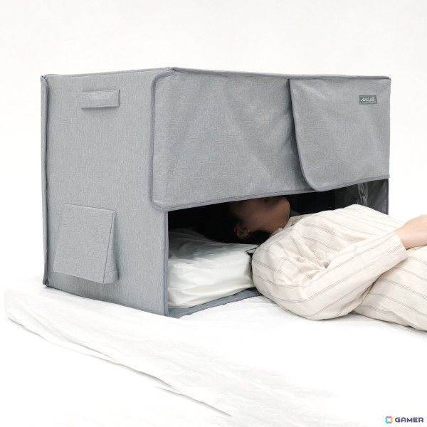 手軽にゲーマーの睡眠環境が作れる「スリープシェルター」が発売！寝ながらゲームができるクリアポケットや調光可能なカーテンが付属の画像11