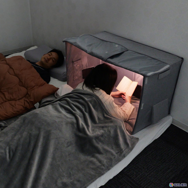 手軽にゲーマーの睡眠環境が作れる「スリープシェルター」が発売！寝ながらゲームができるクリアポケットや調光可能なカーテンが付属の画像12
