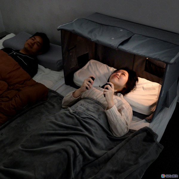 手軽にゲーマーの睡眠環境が作れる「スリープシェルター」が発売！寝ながらゲームができるクリアポケットや調光可能なカーテンが付属の画像6