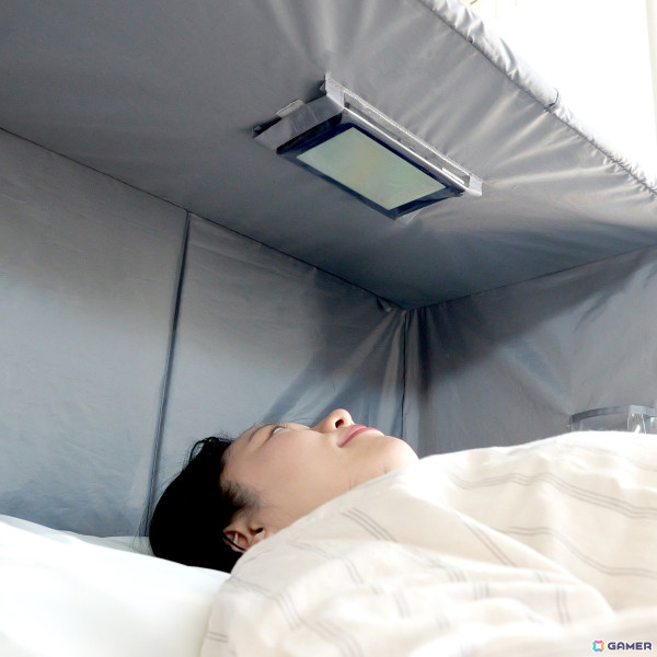 手軽にゲーマーの睡眠環境が作れる「スリープシェルター」が発売！寝ながらゲームができるクリアポケットや調光可能なカーテンが付属の画像7