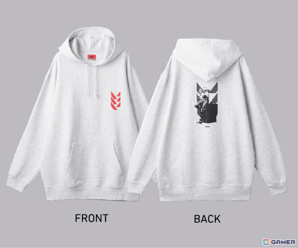 VALORANT フーディ（VLRNT×UA）Gray（ジェット）