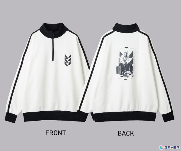 VALORANT ハーフジップスウェット（VLRNT×UA）White（キルジョイ）