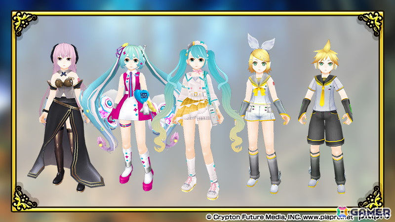 「トーラムオンライン」で「初音ミク『マジカルミライ2024』」とのコラボが開催!初音ミクたちの限定衣装アバターが登場の画像