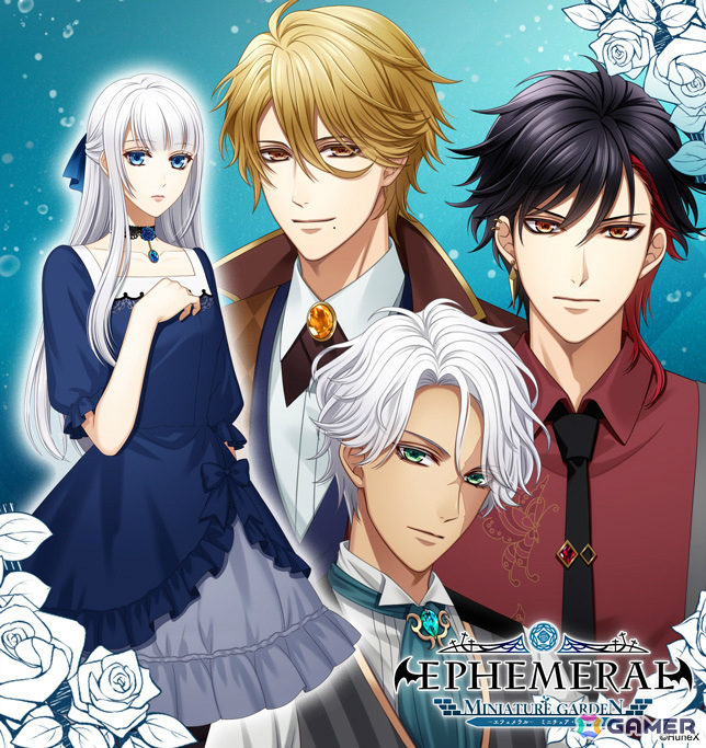 女性向け恋愛ノベルゲーム「EPHEMERAL -MINIATURE GARDEN-」がSteamでリリース！闇の世界に君臨するマーメイドの物語の画像