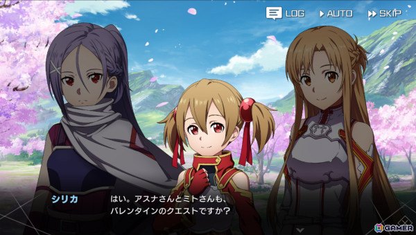 「ソードアート・オンライン ヴァリアント・ショウダウン」バレンタインモチーフのアスナが登場！シノン＆シリカのアビリティピックアップガシャもの画像