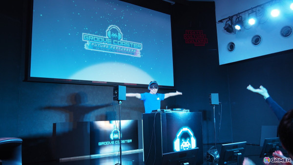 “グルコス”新作「グルーヴコースター フューチャーパフォーマーズ」発表会をレポート！新要素“2種の操作タイプ”を紹介、Ryu☆さん、MASAKIさんも登壇したトークショーもの画像