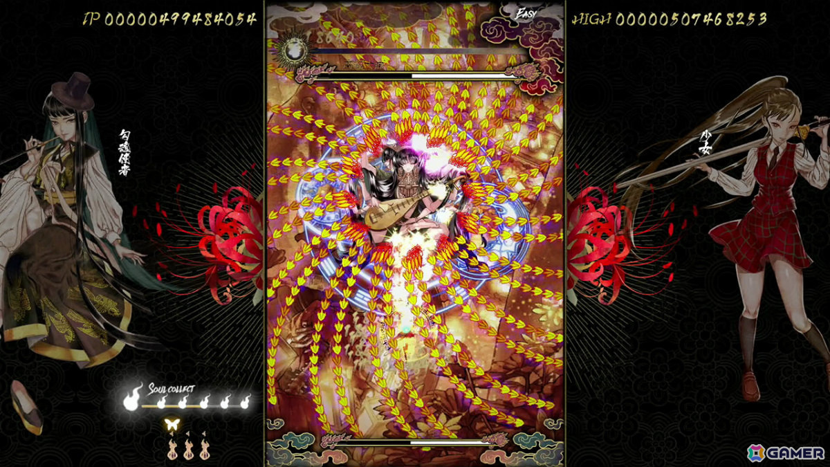 東洋ファンタジー風弾幕STG「食魂徒 ～百花妖乱～」Switch版の発売日が5月29日に決定！水野朔さん、長谷川育美さんによる日本語ボイスが追加の画像6