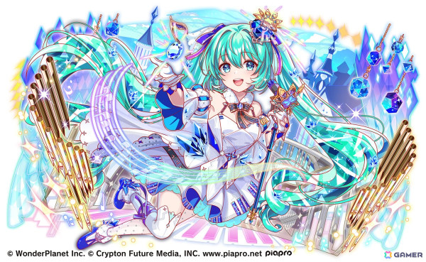 「クラッシュフィーバー」で「初音ミク」コラボが開催！コラボオリジナルスキル楽曲付きの初音ミク、巡音ルカが登場の画像3