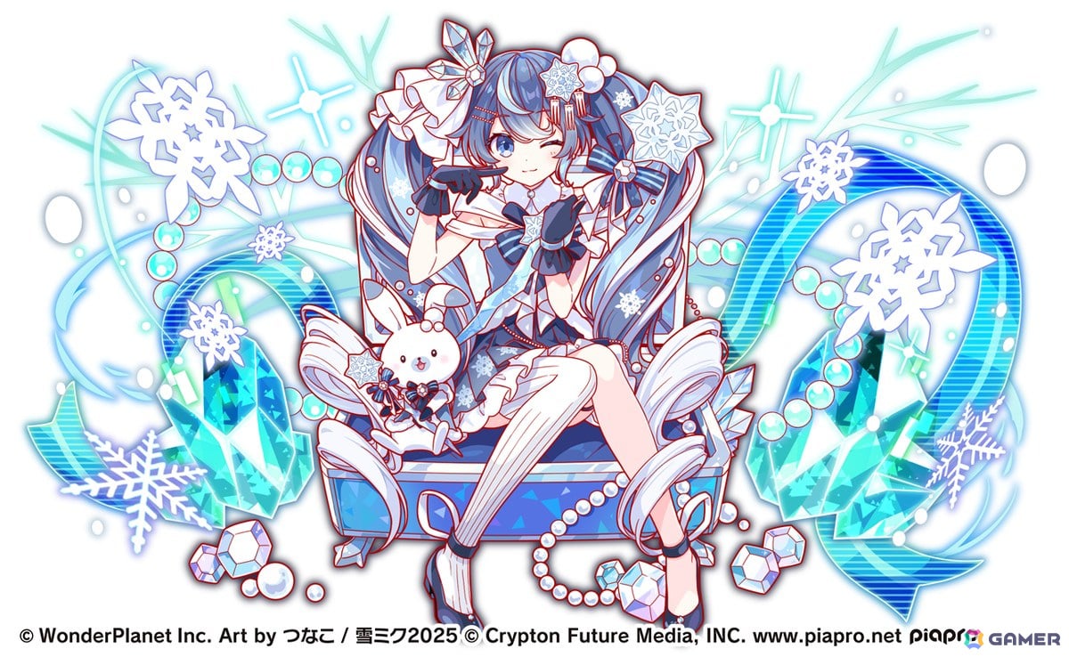 ★6 雪晶の綺羅姫 雪ミク2025