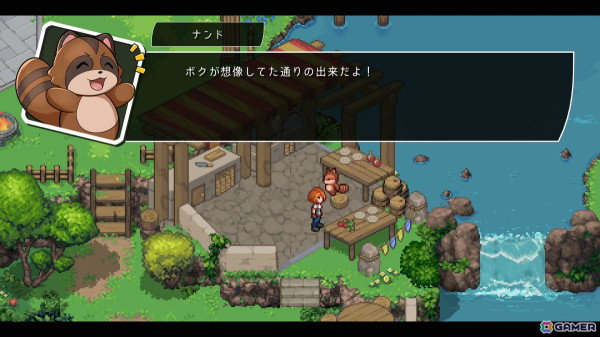 落ちものパズル×RPG「Flowstone Saga」のSwitch版が2025年にリリース！落下してくるピースを使って強力なコンボを組もうの画像12
