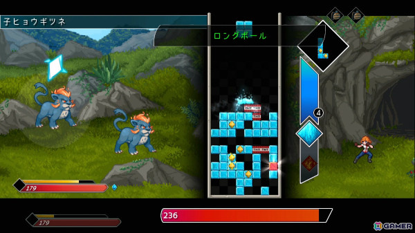 落ちものパズル×RPG「Flowstone Saga」のSwitch版が2025年にリリース！落下してくるピースを使って強力なコンボを組もうの画像5