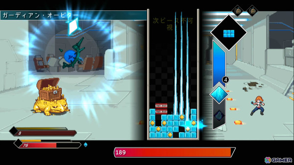 落ちものパズル×RPG「Flowstone Saga」のSwitch版が2025年にリリース！落下してくるピースを使って強力なコンボを組もうの画像6