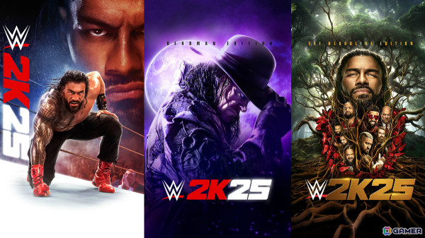 300人以上のWWEスーパースターたちが参戦する「WWE 2K25」が3月14日に発売！男女混合マッチなどの新機能も登場の画像1