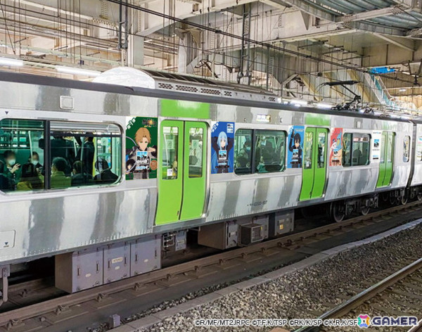 「異世界∞異世界」仕様のラッピング電車がJR山手線に登場！一部書店ではオリジナルしおりの無料配布も実施の画像3