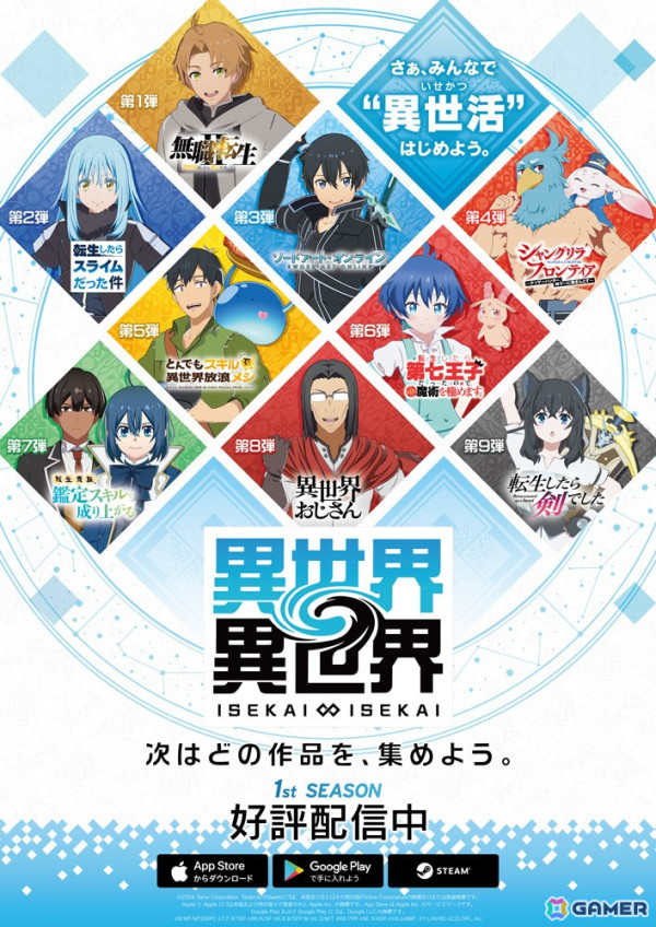 「異世界∞異世界」仕様のラッピング電車がJR山手線に登場！一部書店ではオリジナルしおりの無料配布も実施の画像