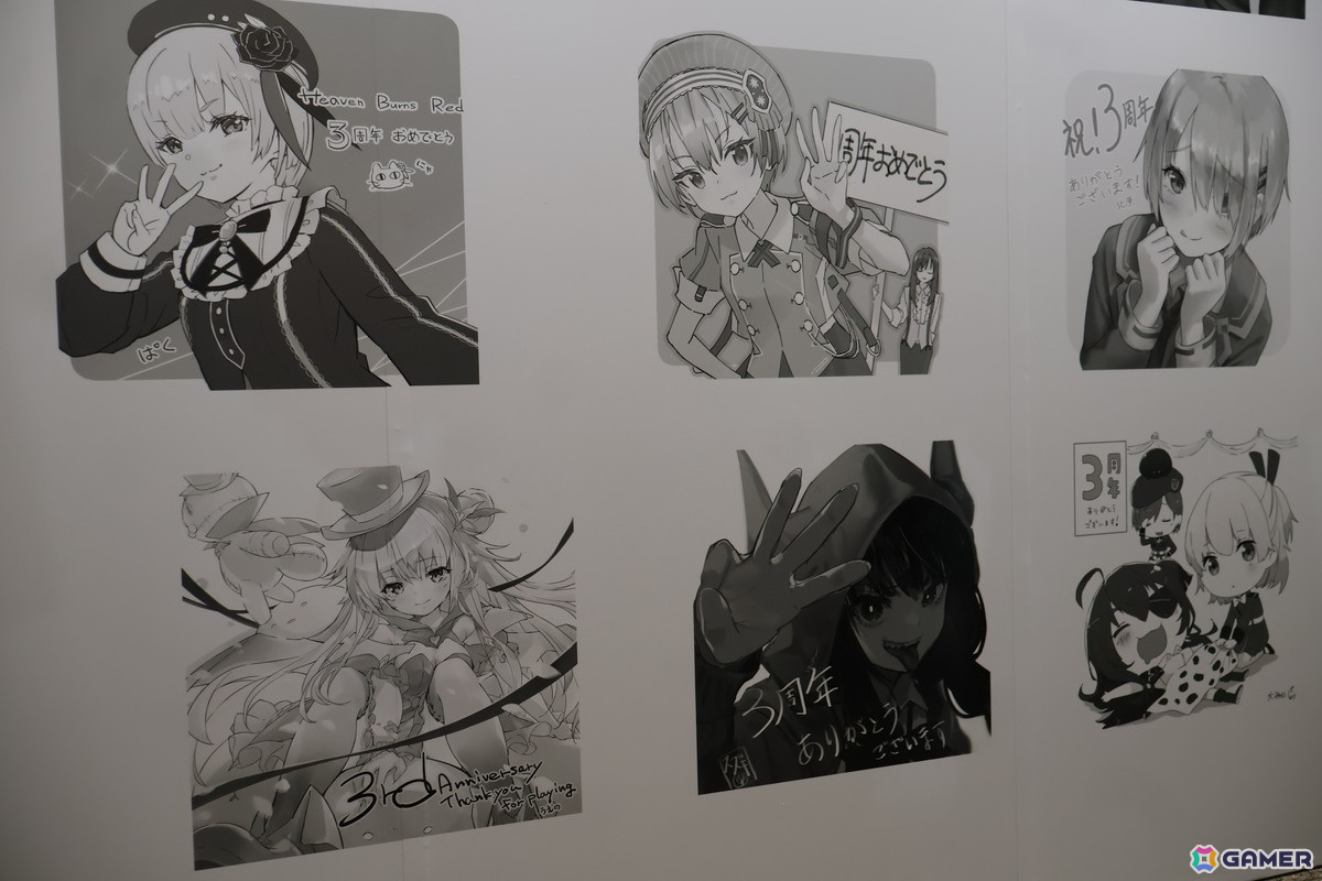 「ヘブンバーンズレッド」3周年イベントの展示・物販コーナーとコラボカフェをレポート！等身大の七瀬七海の造形から感じた並々ならぬこだわりの画像30