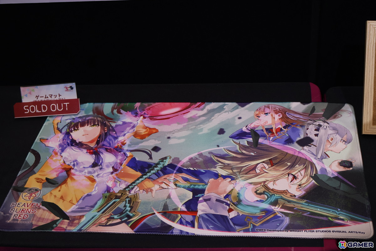 「ヘブンバーンズレッド」3周年イベントの展示・物販コーナーとコラボカフェをレポート！等身大の七瀬七海の造形から感じた並々ならぬこだわりの画像38