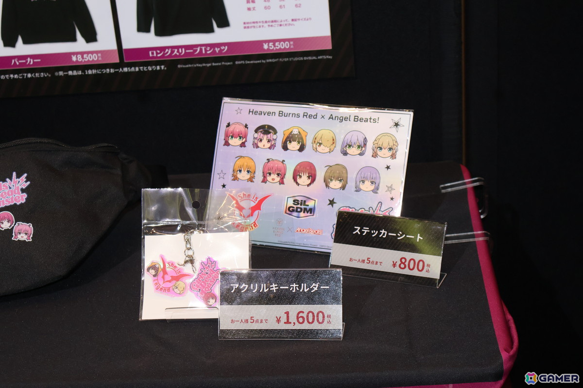 「ヘブンバーンズレッド」3周年イベントの展示・物販コーナーとコラボカフェをレポート！等身大の七瀬七海の造形から感じた並々ならぬこだわりの画像42