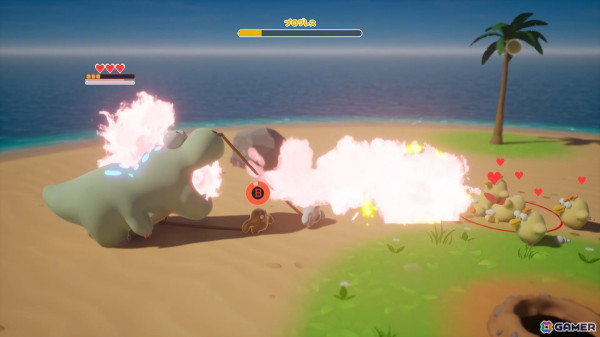 2人専用協力アクションゲーム「パペット ザウルス」のSteamストアページが公開の画像
