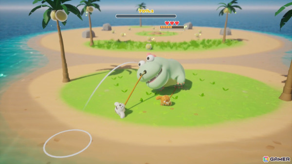 2人専用協力アクションゲーム「パペット ザウルス」のSteamストアページが公開の画像