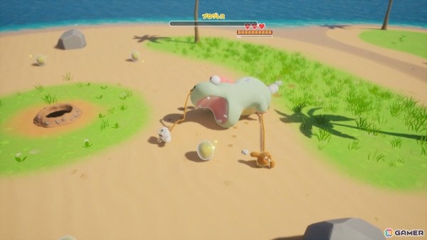 2人専用協力アクションゲーム「パペット ザウルス」のSteamストアページが公開の画像