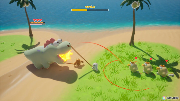 2人専用協力アクションゲーム「パペット ザウルス」のSteamストアページが公開の画像