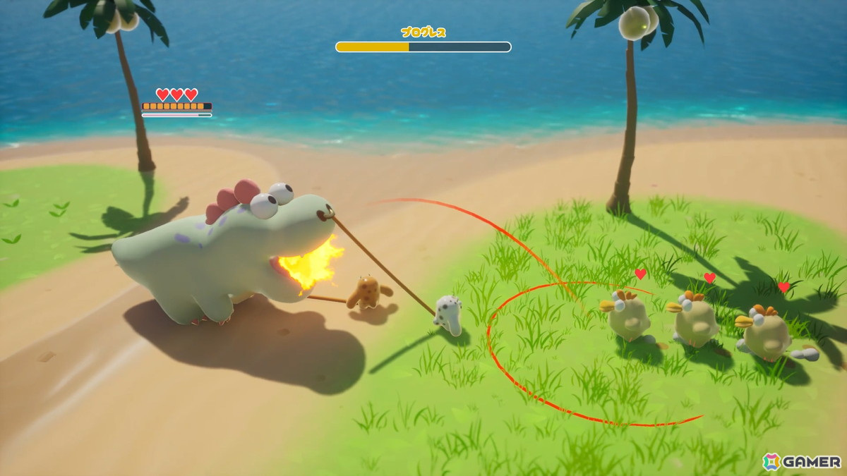 2人専用協力アクションゲーム「パペット ザウルス」のSteamストアページが公開の画像6
