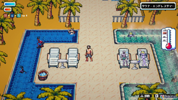 サウナアクションRPG「Sauna of the DEAD」製品版がSteam/iOS/Androidでリリース！高難度ダンジョンや新スキルなどが追加の画像