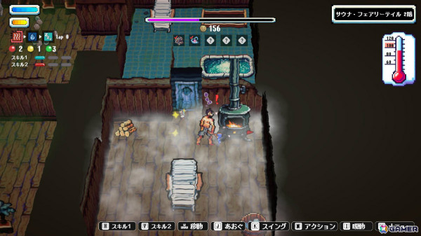 サウナアクションRPG「Sauna of the DEAD」製品版がSteam/iOS/Androidでリリース！高難度ダンジョンや新スキルなどが追加の画像