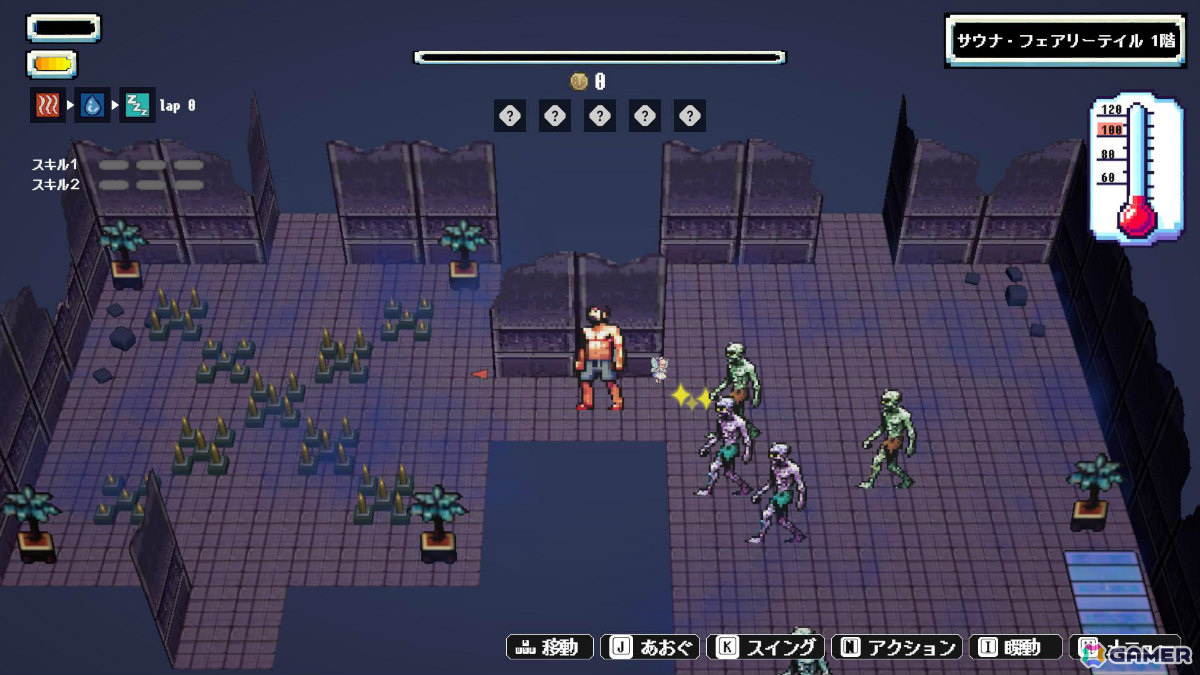 サウナアクションRPG「Sauna of the DEAD」製品版がSteam/iOS/Androidでリリース！高難度ダンジョンや新スキルなどが追加の画像3