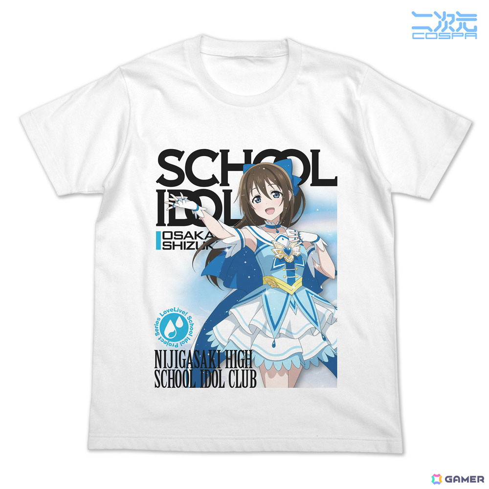 「ラブライブ！シリーズ オフィシャルカードゲーム」魔法少女風衣装を身にまとった描き下ろしイラストデザインのフルカラーTシャツが登場！の画像