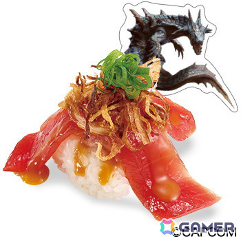 「モンスターハンター」スシローとのコラボが2月12日より開催！コラボ限定のおすしやボトル付きドリンクが登場の画像3