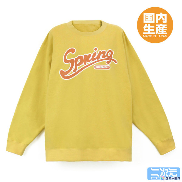 「学マス」藤田ことねとお揃いの「Spring」トレーナーが5月中旬に発売！予約受付も開始の画像3