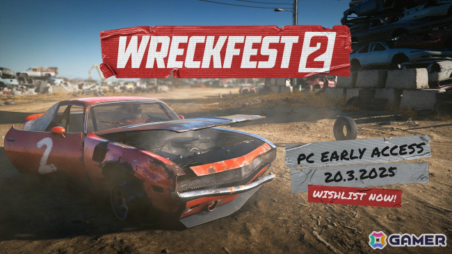 激突レースゲーム「Wreckfest 2」の早期アクセスがSteamで3月20日より開始！の画像