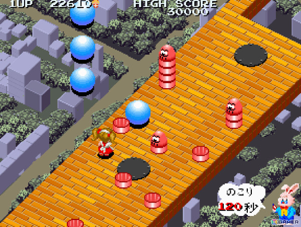 アリスを操り鏡の世界を取り戻すアクションゲーム「アーケードアーカイブス メルヘンメイズ」が2月6日に配信!の画像