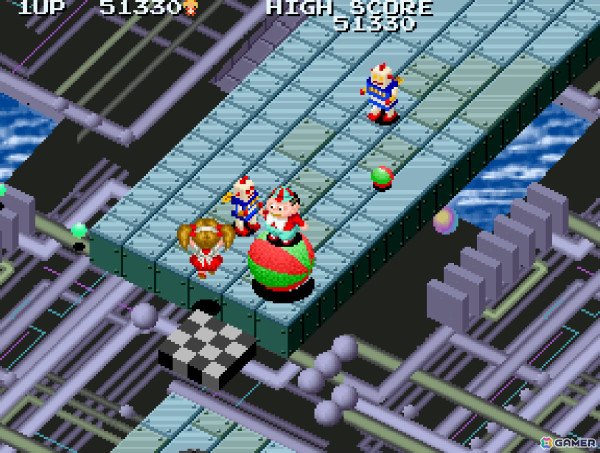 アリスを操り鏡の世界を取り戻すアクションゲーム「アーケードアーカイブス メルヘンメイズ」が2月6日に配信!の画像