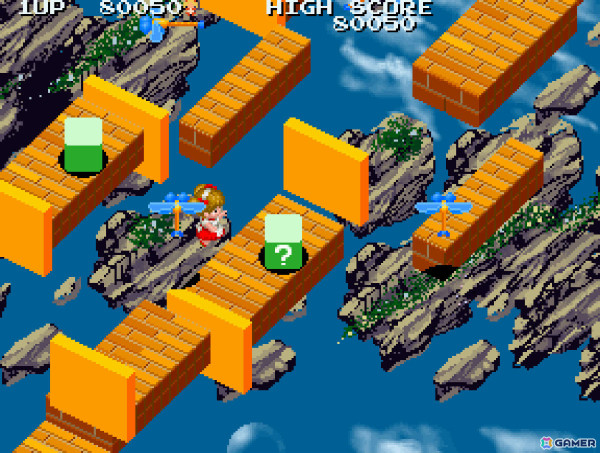 アリスを操り鏡の世界を取り戻すアクションゲーム「アーケードアーカイブス メルヘンメイズ」が2月6日に配信!の画像