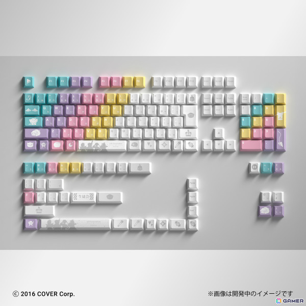 ホロライブ　4期生　キーキャップ　天音かなた　角巻わため　常闇トワ　姫森ルーナ ASCII.jp：ホロライブ4期生のコラボ限定キーキャップ！ 天音かな
