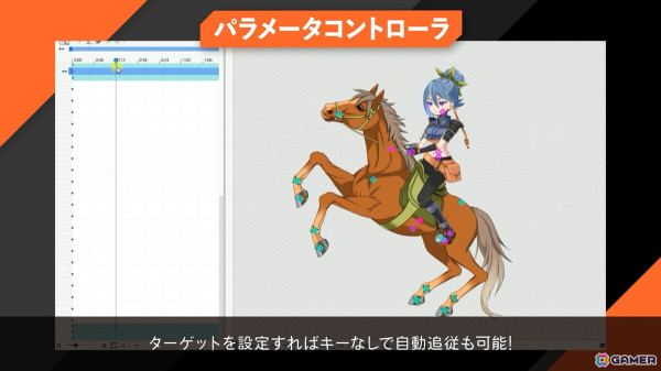 IK操作可能なパラメータコントローラを搭載したLive2D Cubism 5.2が正式リリースの画像2
