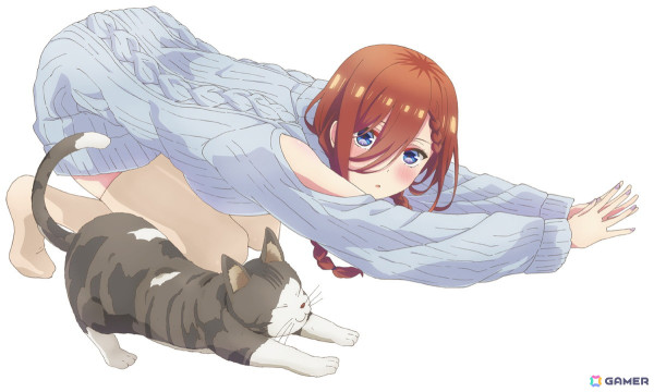 2月17日発売「五等分の花嫁 ANIME VISUAL BOOK 三玖」の収録画像が一部公開！の画像1