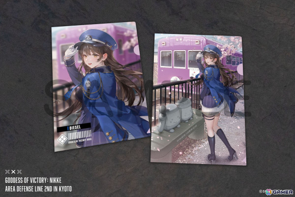 「勝利の女神：NIKKE」POP UPイベント「エリア防衛戦第二弾」のラストを飾るのは京都 嵐電 嵐山駅！3月1日より開催の画像12