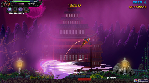 超高速ハイパー忍者アクションゲーム「Ninja Issen（忍者一閃）」Switch版の登場人物やゲームの特徴などを紹介！の画像