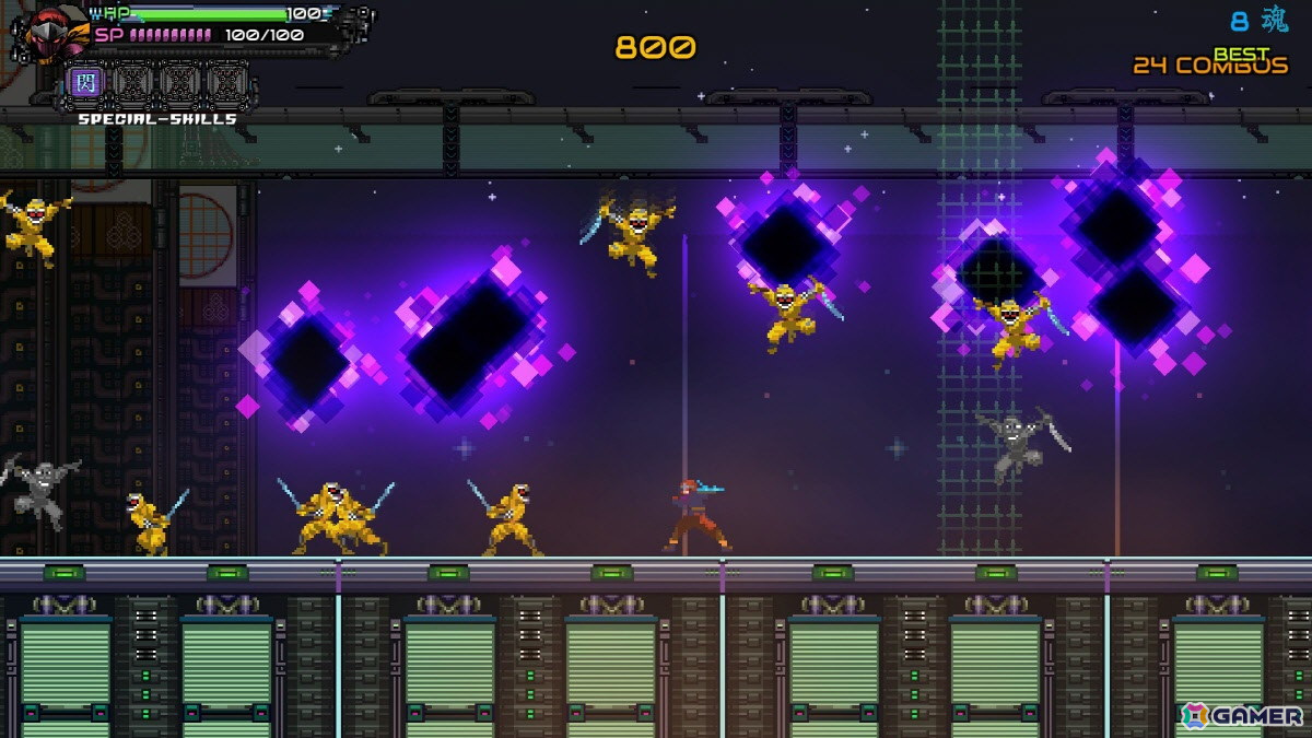 超高速ハイパー忍者アクションゲーム「Ninja Issen（忍者一閃）」Switch版の登場人物やゲームの特徴などを紹介！の画像10