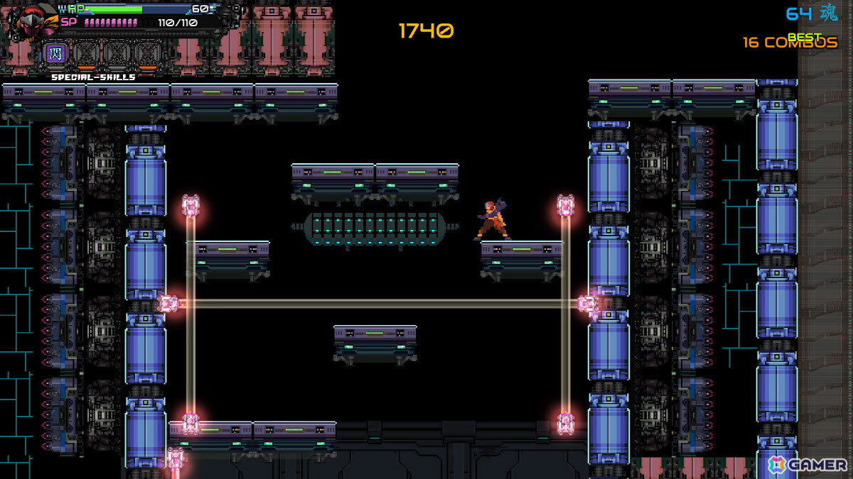 超高速ハイパー忍者アクションゲーム「Ninja Issen（忍者一閃）」Switch版の登場人物やゲームの特徴などを紹介！の画像