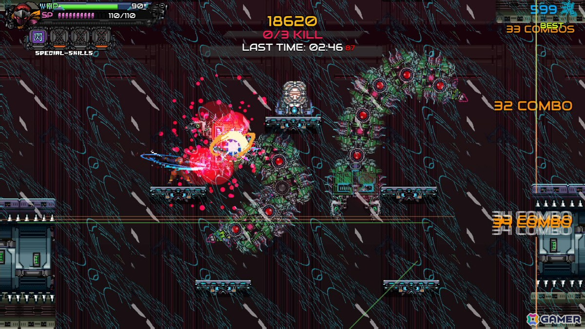 超高速ハイパー忍者アクションゲーム「Ninja Issen（忍者一閃）」Switch版の登場人物やゲームの特徴などを紹介！の画像4