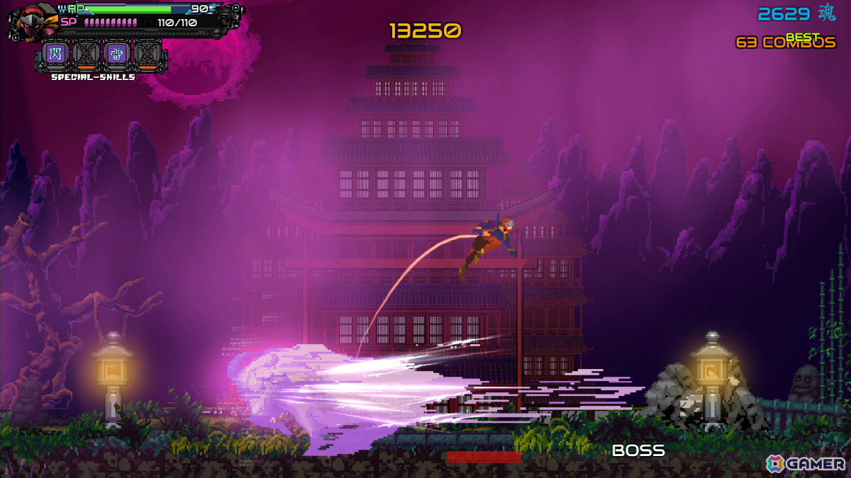 超高速ハイパー忍者アクションゲーム「Ninja Issen（忍者一閃）」Switch版の登場人物やゲームの特徴などを紹介！の画像5