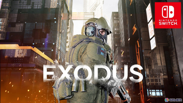 シングルプレイFPS「エクソダス」がSwitchにて配信！デスマッチモードや爆破モードなど様々なゲームモードを搭載の画像1